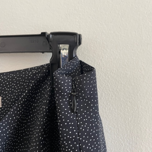 Loft Black Flow Shorts with Pockets and White Polka Dots - Picture 5 of 5